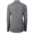 thumbnail image 3 of Women's Cutter & Buck  Heather Black Nebraska Huskers Adapt Eco Knit Recycled Full-Zip Jacket, 3 of 3