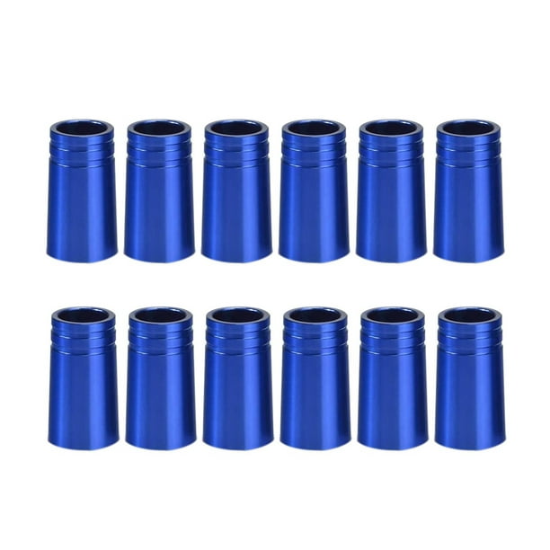24 Piezas / Paquete Férulas de Golf 0.37 Aluminio 25 mm para Hierros Ejes Accesorios de Club de Golf