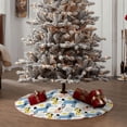 thumbnail image 4 of Rateoe Poodle Dog Pattern Christmas Tree Skirt with Ties , Christmas Tree Decorations, Farmhouse Christmas Decor Xmas Holiday Decorations-36", 4 of 6