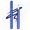 Midnight Wave, variant on YES.EYE DO Bright Blue Liquid Eyeliner Precision Pen - Satin Finish - Felt Tip Applicator for Flexible Line Thickness - Easy to Remove with Warm Water - Drama Makeup&Body Art Use
