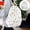 White B, variant on Bow Print Nylon Backpack,Cute Aesthetic Lightweight Padded Adjustable Strap Multi Pocket Daypack For School Travel Casual Daily Use,12.2"×16.54"×5.51",1PC,Purple