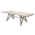 thumbnail image 4 of Martin Furniture  Farmhouse Rectangular Kitchen Table With Six Chairs Wood Brown, 4 of 11