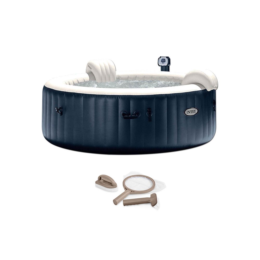 intex purespa inflatable bubble hot tub and pool