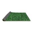thumbnail image 2 of Ahgly Company Indoor Rectangle Abstract Emerald Green Modern Area Rugs, 5' x 7', 2 of 4