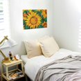 thumbnail image 5 of Balery Vibrant Sunflower Painting Pattern Canvas Decorative Picture – 30x40in Premium Wall Art, Modern Canvas Print for Home Decor（Horizontal）, 5 of 6
