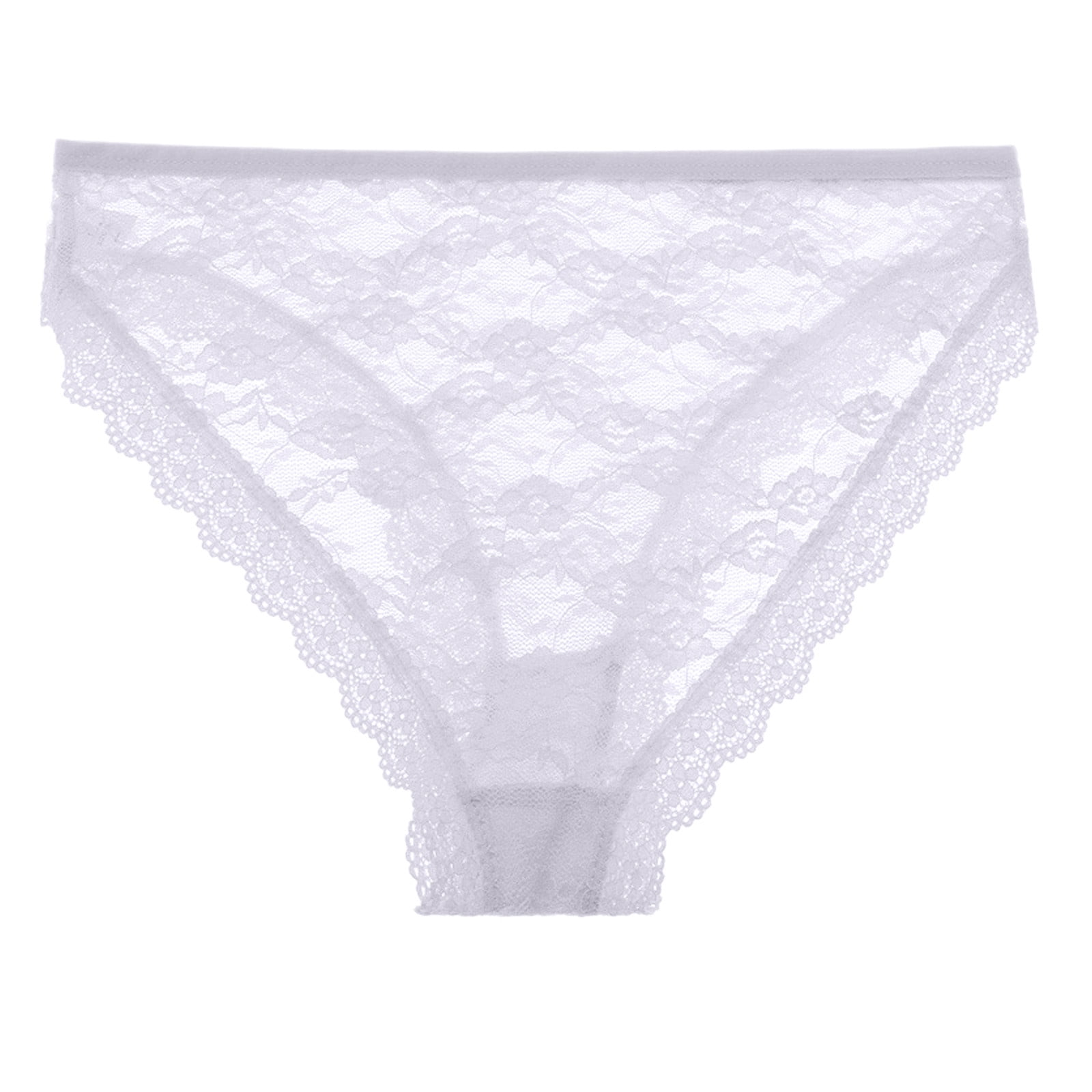 Eashery Lingery for Women Women's Body Caress Flexible Fit Panties White  XX-Large 