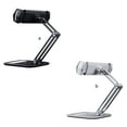 thumbnail image 3 of Aluminum Alloy Mobile Phone Holder Cellphone Non-Slip Stand Office Desk Mount Bedroom Bracket Smartphone Storage Support Silver, 3 of 9