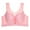 Pink womens tops, variant on Dianli Plus Size Bras for Women Solid Casual Fashion Loose Fit Comfy Soft 3-Pack Women Sexy Top Bra Wire Free Underwears Base Vest Style Sports Lingerie Sale Clothes