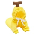thumbnail image 2 of HONGLIN Yellow Banana Dog Sweater Warm Winter Pet Clothes Soft Knit Pullover for Small Dogs Puppy Cold Weather Coat, Size L, 2 of 5