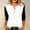 Black, variant on Women's Casual Short Sleeve Crew Neck T-Shirt Loose Fit Cotton Tee