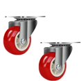 thumbnail image 1 of Heavy-duty Casters, Rotating Wheels, 360 Degree Silent Rotating Wheels, Used For Furniture, Handcarts, Display Racks ,Superior Material, 1 of 7