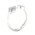 thumbnail image 2 of Imperial 1/5Ct TDW Diamond 10k White Gold Fashion Ring (H-I, I2), 2 of 4