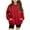 Red, variant on Girls Hoodies Kids Long Pullover Hooded Sweatshirt Long hoodies for Girls Hoodie Dress with Pockets for 5-14 Years Girls Streetwear Hoodie