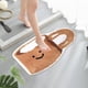thumbnail image 4 of Special Shaped Imitation Wool Cute Cup Small Mat Household Bathroom Mat Bathroom Absorbent Non Slip Mat, 4 of 6