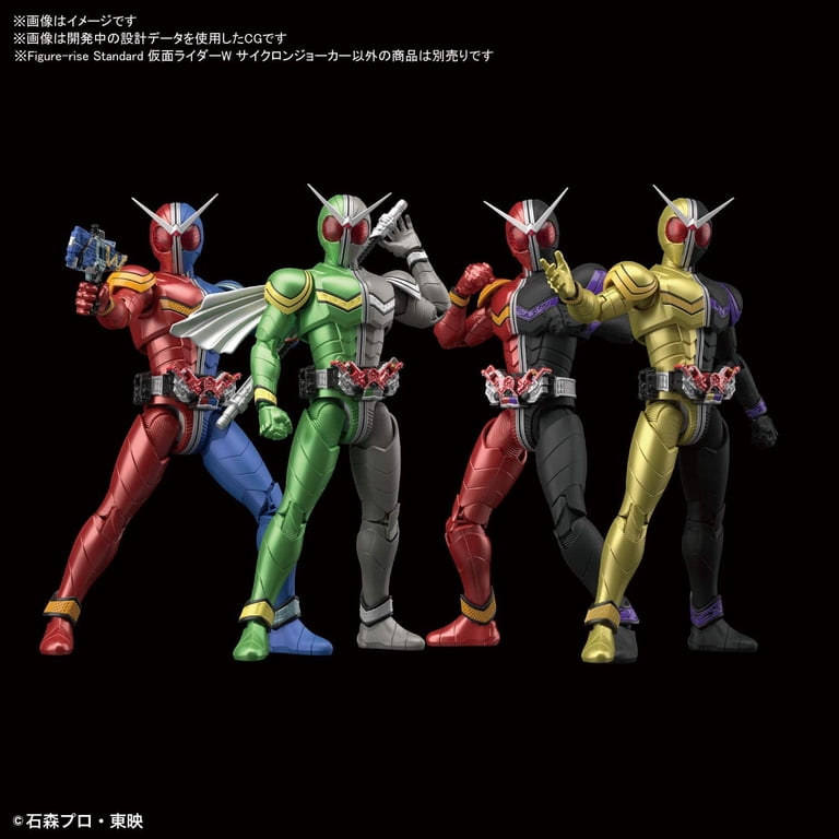 Bandai Kamen Rider Kamen Rider Double Cyclone Joker Figure-rise