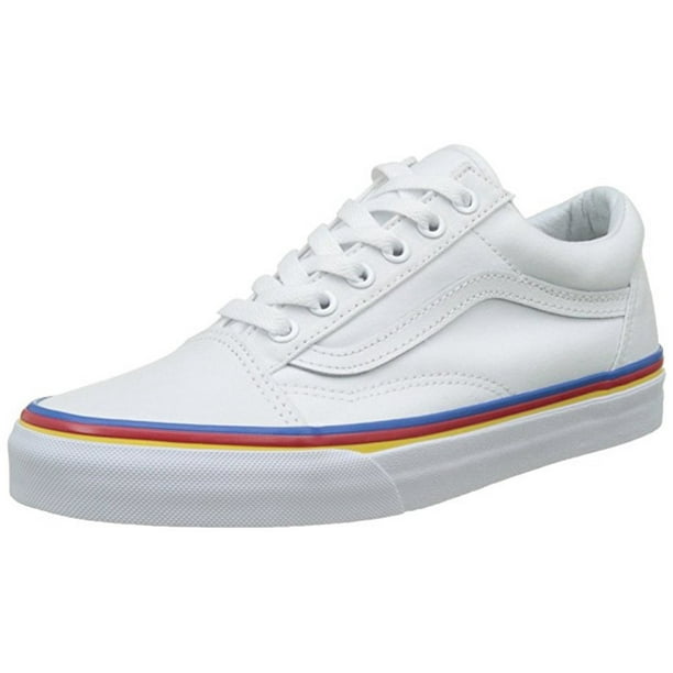 Vans rainbow foxing true white Clearance