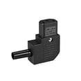 thumbnail image 3 of Unique Bargains AC 110-250V 10A Female IEC320 C13 Power Socket Adapter Connector Right Angle 2 Pcs, 3 of 3