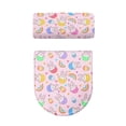 thumbnail image 5 of HELLHERO Easter Bunny Peeking from Egg Toilet Seat Lid Cover Set Elastic Edge & Washable Lid Cover Set for Toilet Reusable 2 Pieces, 5 of 8