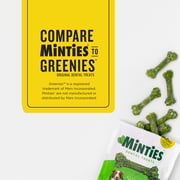 MINTIES Dog Dental Bone Treats, Dental Chews for Large Dogs, 24 Count, Shelf-Stable