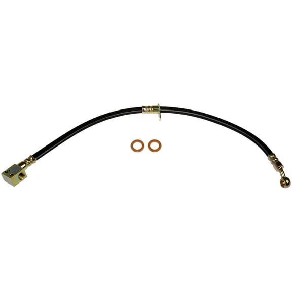 Dorman H620734 Front Driver Side Brake Hydraulic Hose for Specific Honda Models Fits select: 2007-2008 HONDA FIT