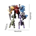 thumbnail image 3 of SNGMN 5 In 1 Transforming Dinosaur Robot Assembly Set Toy, 3 of 6