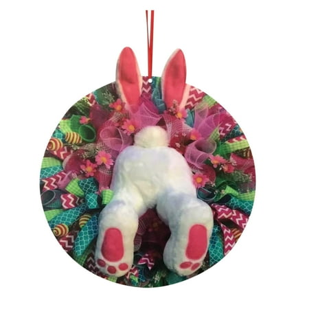

Clearance Deals! 2022 JERDAR Room Decor Home Decor Easter Thief Bunny Butt Decoration Round Pendant Round Bunny Card Decoration A Bathroom Bedroom Living Room Decor