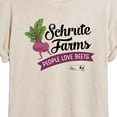 thumbnail image 3 of The Office - Schrute Farms - Juniors Ideal Flowy Muscle T-Shirt, 3 of 5