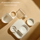thumbnail image 4 of Comedero y Bebedero para Mascotas 2 en 1 Todo en  Dispensador Automático de Agua por Gravedad para Perros Cachorros y Gatos Juego de Cuencos Autoalimentador de Alimentos ANGGREK Otros, 4 of 8
