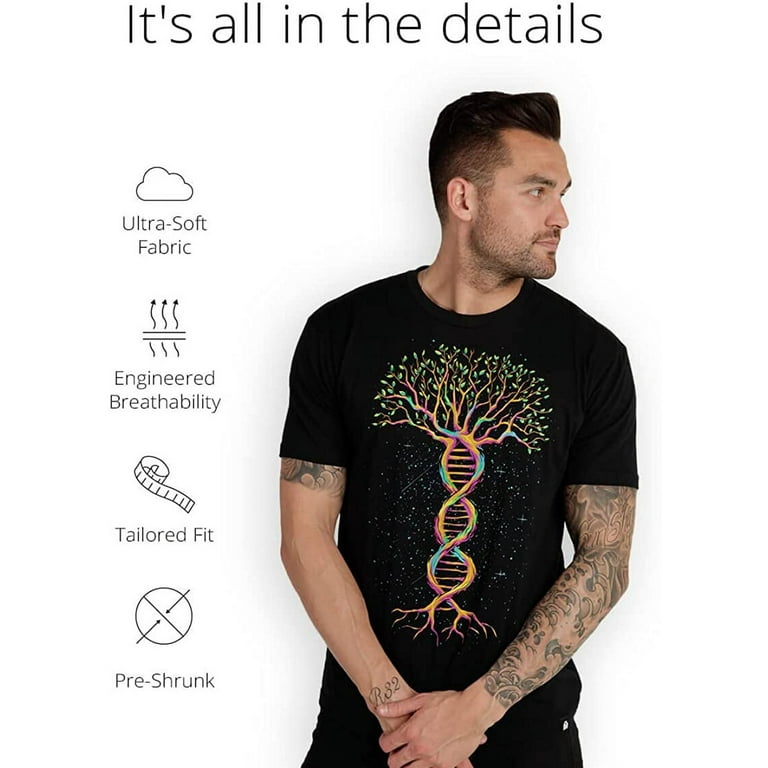 Men s Universal Love Graphic T Shirts for Men S 4XL Black