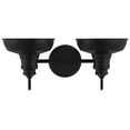thumbnail image 2 of Hampton Bay 18.25" Elmcroft Farmhouse Bathroom Vanity Light with Metal Shades, 2 of 6
