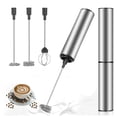 thumbnail image 1 of USB Rechargeable Electric Milk Frother, Portable Coffee Frother, 1 of 5