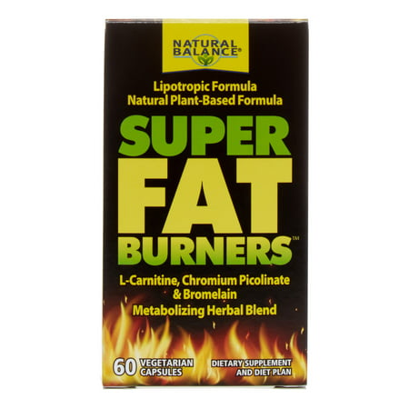 Natural Balance Super Fat Burners, 60 Ct