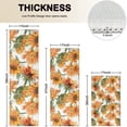 thumbnail image 4 of White Green Stem Sunflower Pattern Kitchen Rugs Sets Of 3,Kitchen Runner Rugs Non Skid Washable,Decorative Kitchen Floor Mats for Kitchen,Sink,Laundry,17"x30"+ 17"x47" + 17"x59", 4 of 6