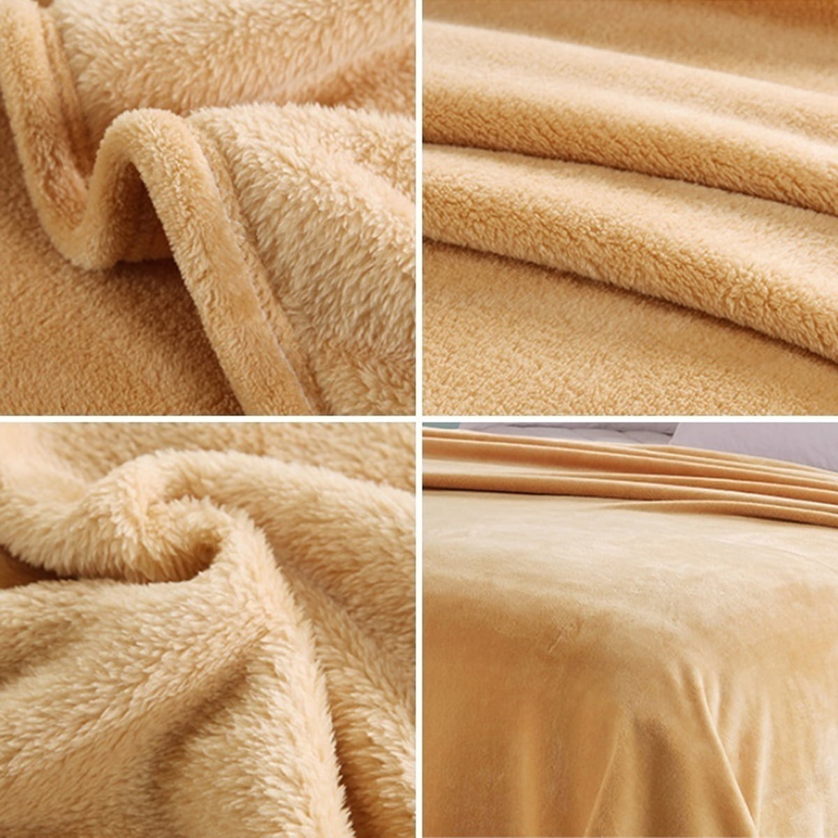 2020 NEW Light Washable Flannel Blanket Super Warm Soft Bad Sofa Throw