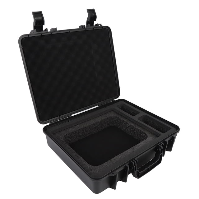 Satellite Hard Case, Sturdy Impact Resistant Dust Proof Satellite Travel Case for Kickstand Pipe Adapter