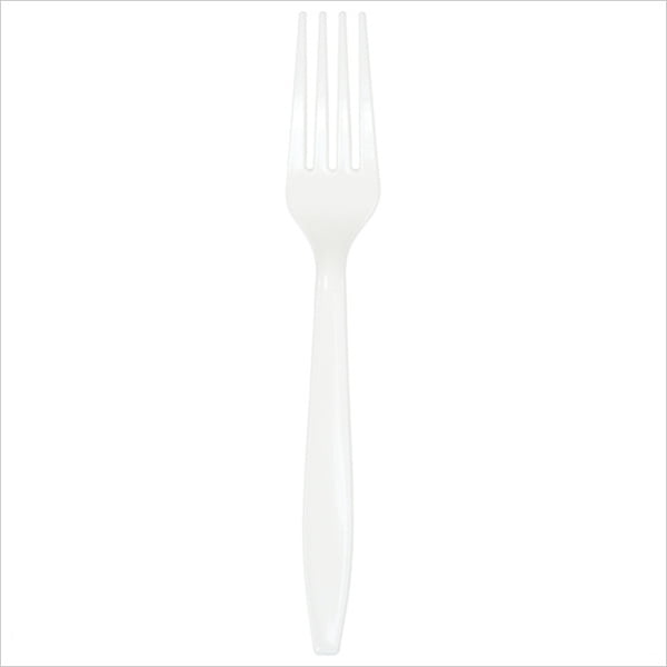 School Bus Yellow Creative Converting Touch of Color Premium 50 Count Plastic Forks