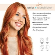 Keracolor Semi Permanent Hair Dye 3 in 1 Clenditioner, Copper, 12 fl oz