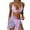 Purple Bikini Tankini Clearance, variant on OSFVNOXV Bikini Sets for Teens Swimsuit 3-Piece Juniors Bathing Suit,Halter Cute Push Up Bra,White Thongs and Ruffle Skirt Swimwear Cover Up