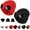 2pcs E, variant on 2PCS Goggle Knit Beanie with Goggles Unisex Goggle Knitted Beanie Hat Windproof Warm Winter Skull Cap