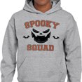 thumbnail image 2 of Spooky Squad Hoodie Sweatshirt Unisex 5X-Large Grey, 2 of 5