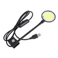 thumbnail image 1 of USB Fish  Lamp COB Chip Mini LED Aquarium Light, High Brightness, 360 Degree Rotation, Easy To Use, 1 of 8