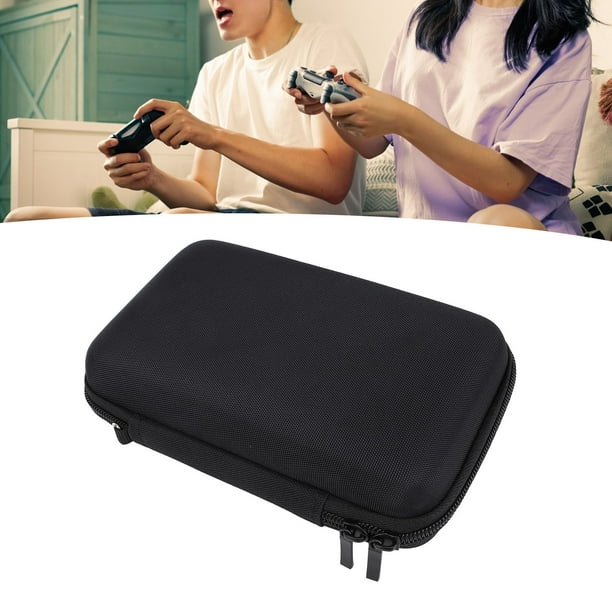 Estuche Para Cartuchos De Juego, Estuche Rígido Negro Para Tarjetas De Almacenamiento De Juegos De Nailon EVA Con 80 Ranuras, Ajuste Preciso Para Viajes