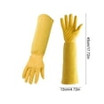 thumbnail image 2 of YIMWNYI Long Sleeve Garden Gloves, Waterproof and Stab Proof Work Gloves with Sponge Padding, Durable Plastic Full Protection for Gardening, Trimming, Outdoor Tasks, 2 of 6