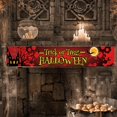 thumbnail image 3 of Happy Halloween Hanging Banner Extra Large Sign Poster Background Backdrop For Halloween Party Decorations, 3 of 3