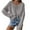 Gray, variant on Fesfesfes Women Sweaters Hedging V-Neck Loose Solid Color Temperament Long Sleeve Strapless Knitting Tops Sweater Clothes Sale