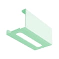 thumbnail image 2 of Under Cabinet Paper Towel Holder Wall Mounted Tissue Rack Kitchen Bathroom No Punching Roll Organizer Space Saving Household Storage For Kitchen Bathroom Cabinet Use Counter Shelf Home, 2 of 6