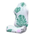 thumbnail image 2 of CNKOO Office Computer Slipcovers Stretchy Polyester Covers for Reclining Racing Gaming Gaming Chair - Black and White, 2 of 9