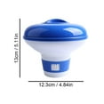 thumbnail image 5 of Plastic Pool Floating Dispenser with Adjustable Opening and Vent Control for Small Pools, Spas, and Hot Tubs, 5 of 9