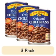 (3 pack) Mrs. Grimes Original Chili Beans 40 oz Can