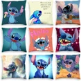 thumbnail image 1 of Stitch Series Dormitory Home Sofa Pillow Car Pillow Cushion Cover, 1 of 3